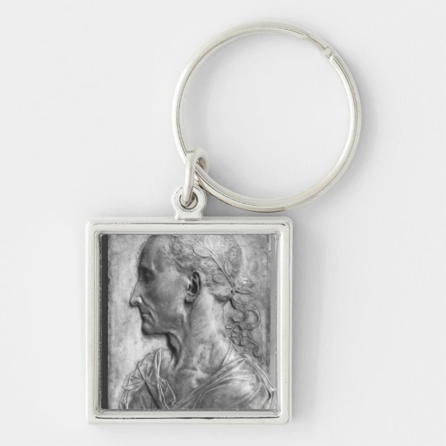Portrait of Julius Caesar Keychain (Front)