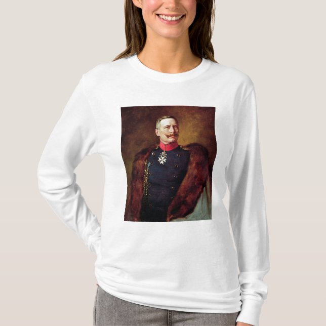 Portrait of Kaiser Wilhelm II T-Shirt (Front)