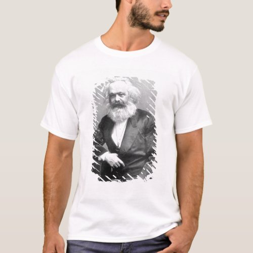 Portrait of Karl Marx T_Shirt