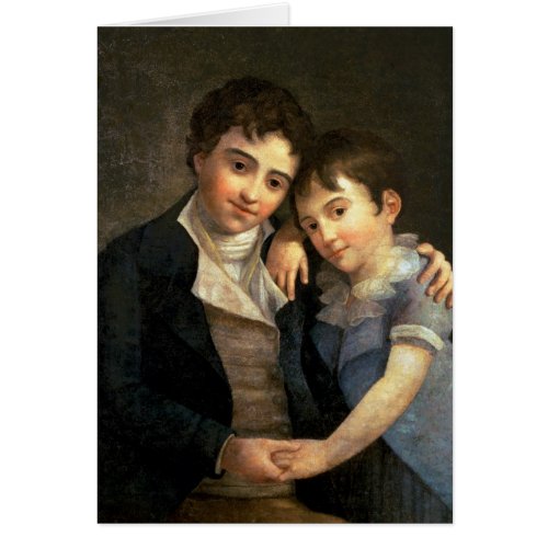 Portrait of Karl Thomas  and Franz Xaver