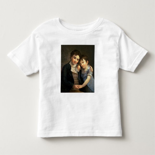 Portrait of Karl Thomas  and Franz Xaver Toddler T-shirt (Front)