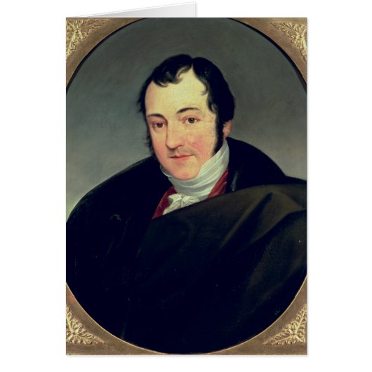 Portrait of Karl Thomas Mozart Cards (Front)