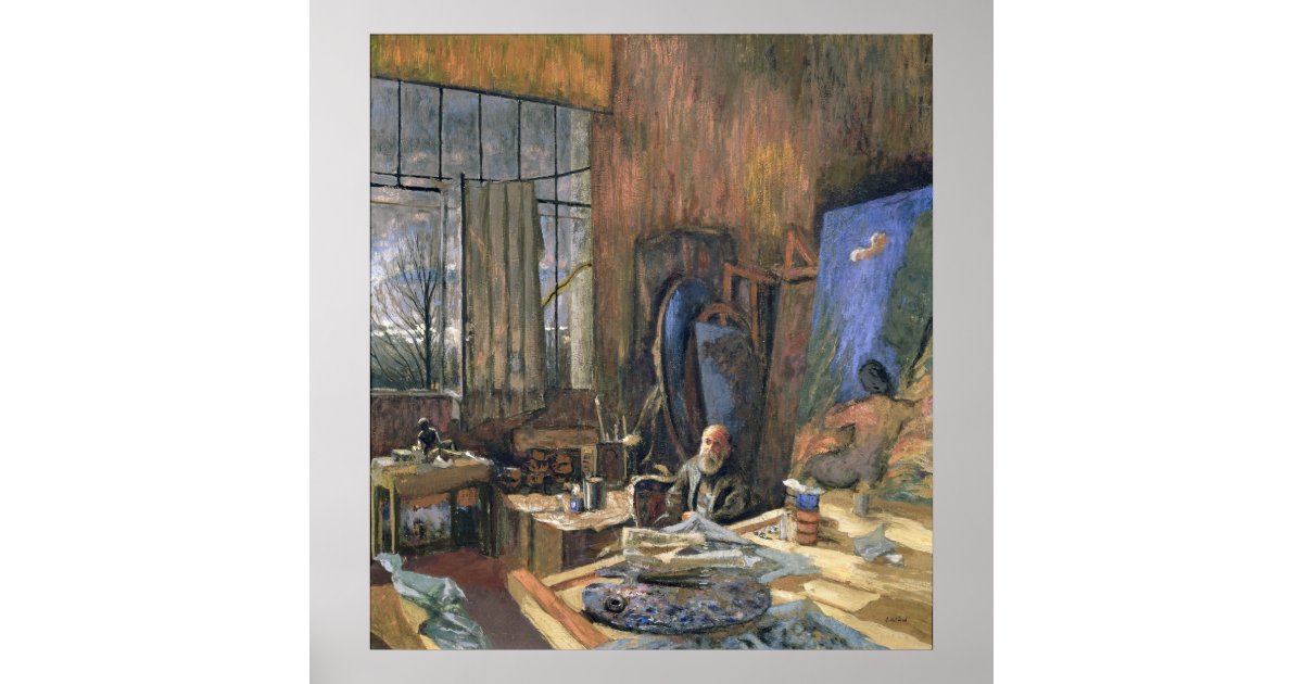 Portrait of KerXavier Roussel 1935 Poster Zazzle