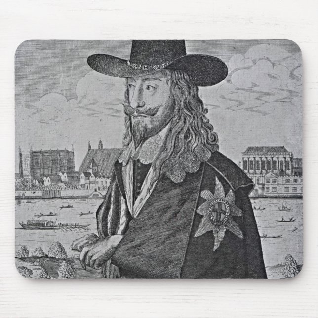 Portrait of King Charles I Mouse Pad (Front)