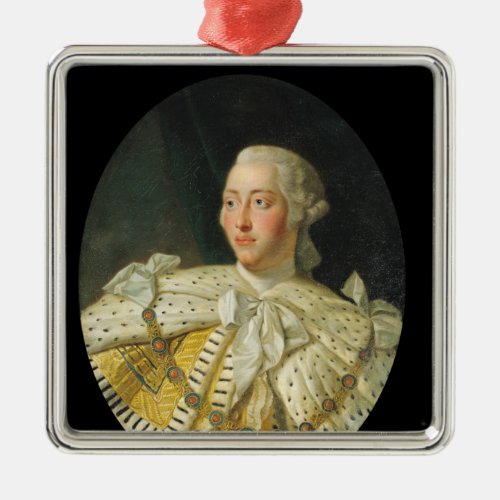Portrait of King George III  after 1760 Metal Ornament