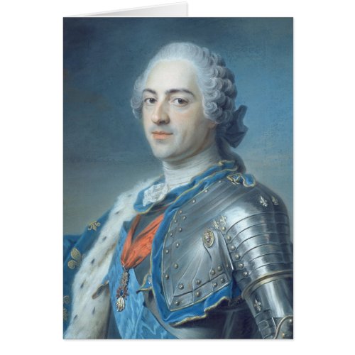 Portrait of King Louis XV  1748
