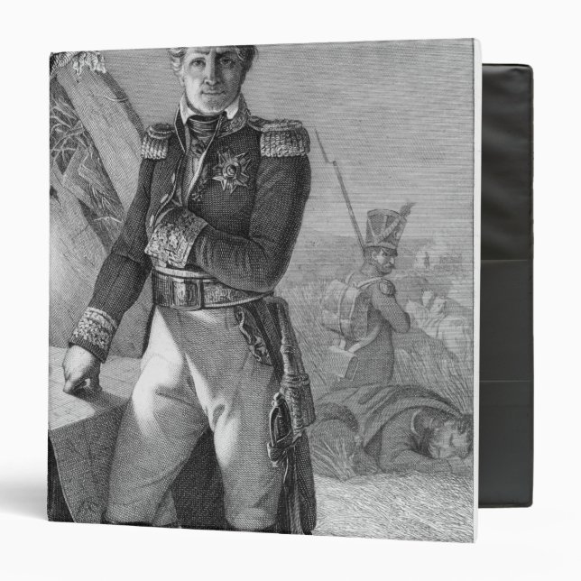 Portrait of Laurent de Gouvion Saint-Cyr Binder (Front/Inside)