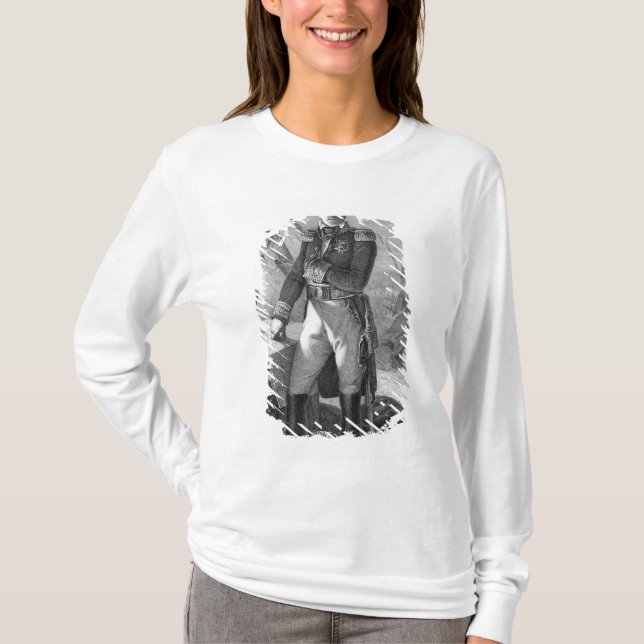 Portrait of Laurent de Gouvion Saint-Cyr T-Shirt (Front)