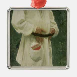 Portrait of Lev Tolstoy  1901 Metal Ornament