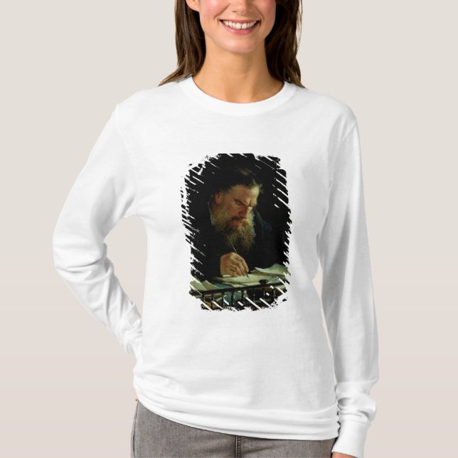 Portrait of Lev Tolstoy T-Shirt (Front)