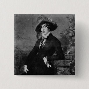 Portrait of Lola Montez , 1844 Button