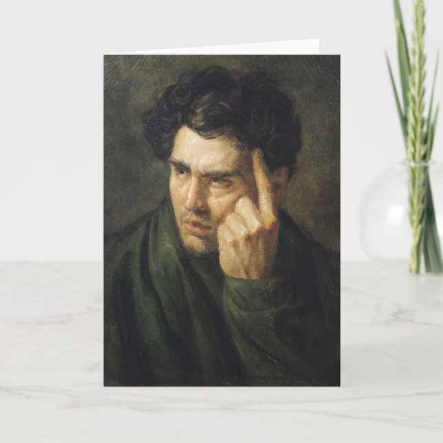 Portrait of Lord Byron Card (Front)