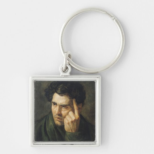 Portrait of Lord Byron Keychain (Front)