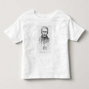 Portrait of Louis Braille Toddler T-shirt