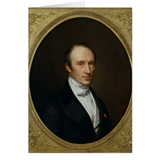 Portrait of Louis Cauchy Card