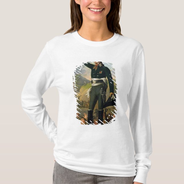 Portrait of Louis-Marie de Salgues  Marquis T-Shirt (Front)