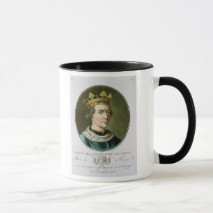Portrait of Louis VIII, Called 'Le Lion', King of Mug