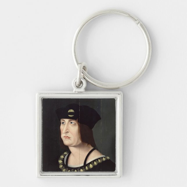 Portrait of Louis XII  King of France Keychain (Front)