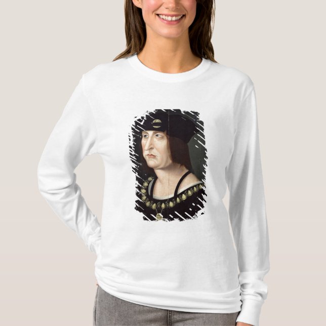 Portrait of Louis XII  King of France T-Shirt (Front)