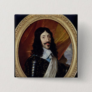Portrait of Louis XIII after 1610 Pinback Button