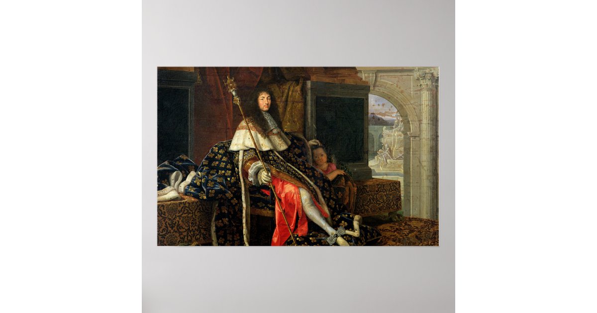 Portrait of Louis XIV T-Shirt, Zazzle