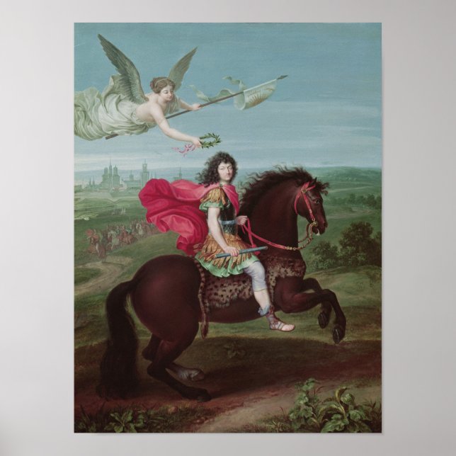 Portrait of Louis XIV 2 Poster (Front)