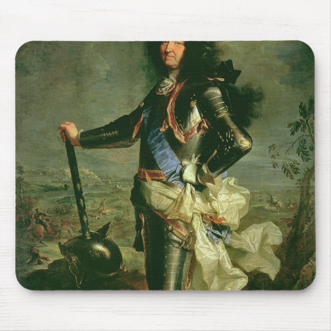 Portrait of Louis XIV Mouse Pad (Front)