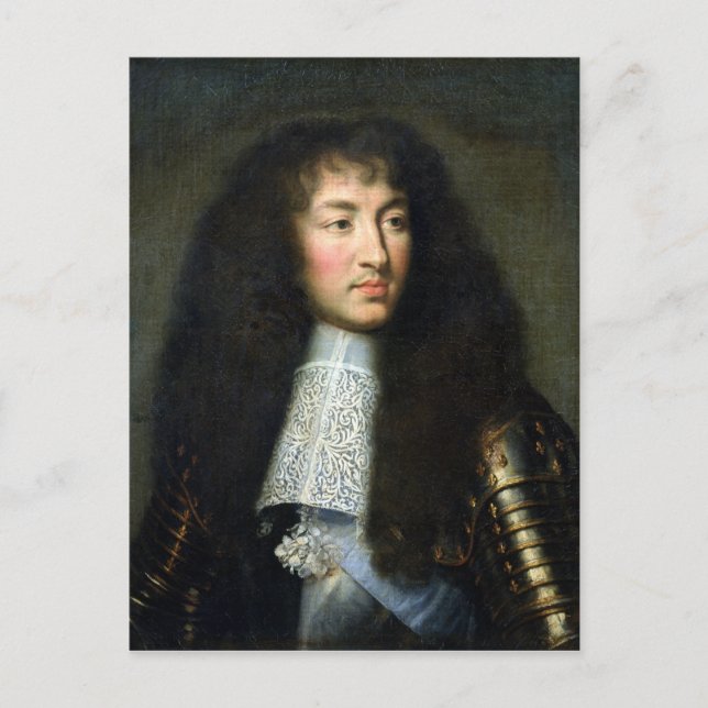 Portrait of Louis XIV Postcard (Front)