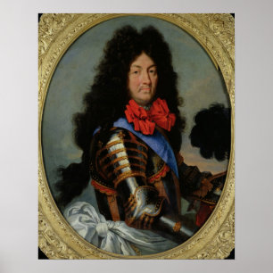 Portrait of Louis XIV Poster