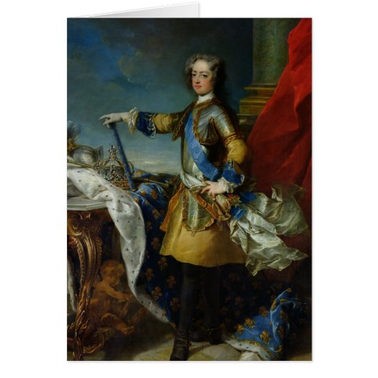 Portrait of Louis XV  King of France, c.1727 (Front)