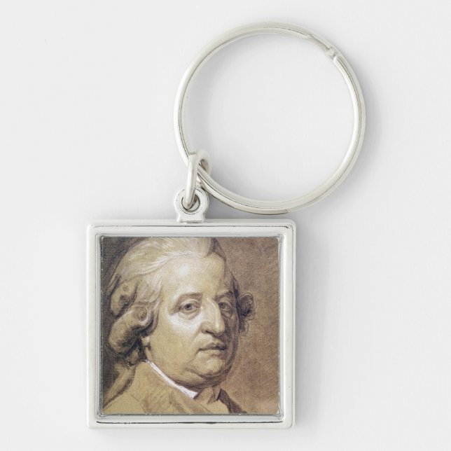 Portrait of Louis XVI  King of France Keychain (Front)