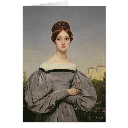 Portrait of Louise Vernet Daughter of the (Front)