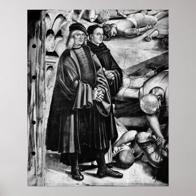 Portrait of Luca Signorelli and Fra Angelico Poster (Front)