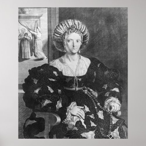 Portrait of Lucrezia Borgia Poster
