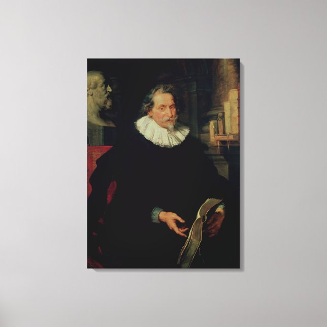 Portrait of Ludovicus Nonnius Canvas Print (Front)
