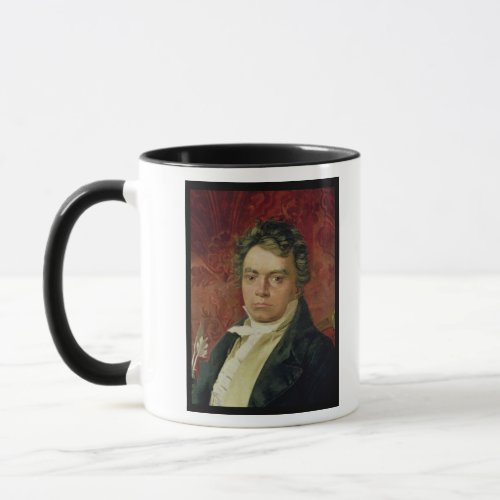 Portrait of Ludwig Van Beethoven Mug