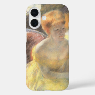 Portrait of Lydia at the Opera by Mary Cassatt iPhone 16 Case