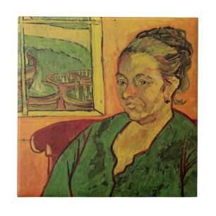 Portrait of Madame Augustine Roulin 1888 Ceramic Tile