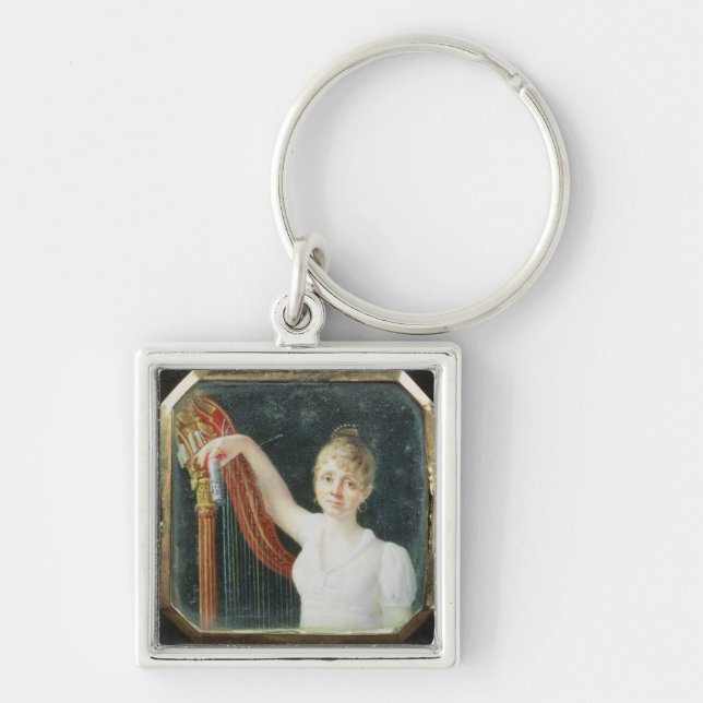 Portrait of Madame Beaumont Keychain (Front)