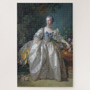 Portrait of Madame Bergeret, Boucher Jigsaw Puzzle