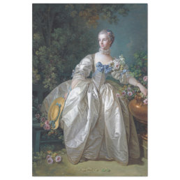 Portrait of Madame Bergeret, Boucher Tissue Paper