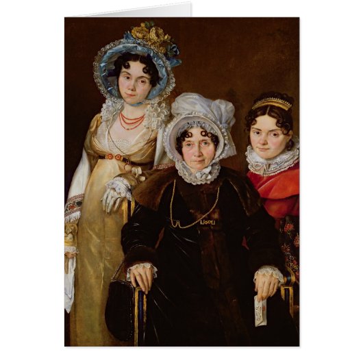 Portrait of Madame de Tangry Cards (Front)
