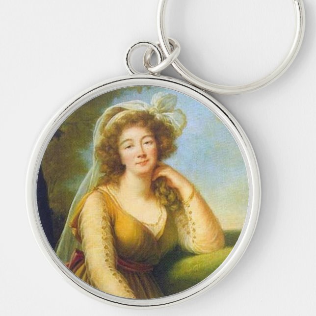 Portrait of Madame du Barry Keychain (Front)