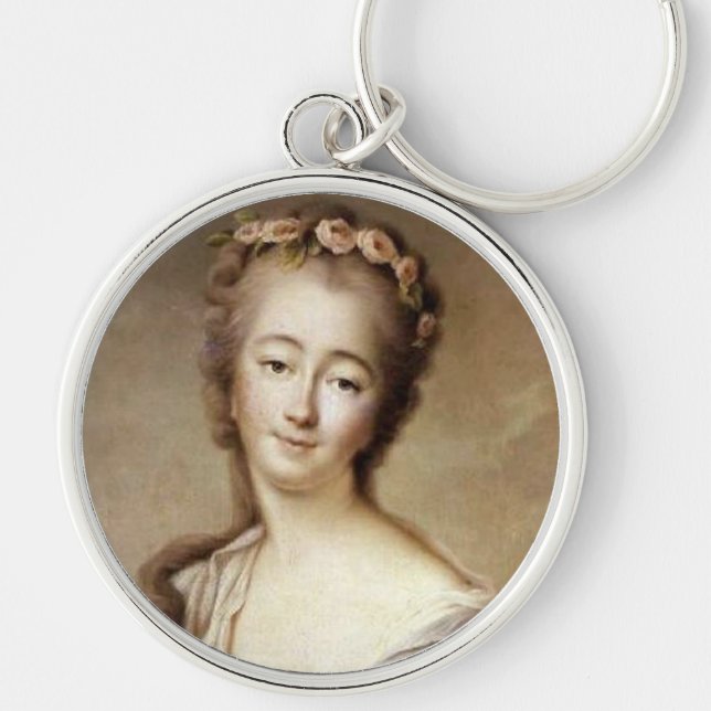 Portrait of Madame du Barry Keychain (Front)