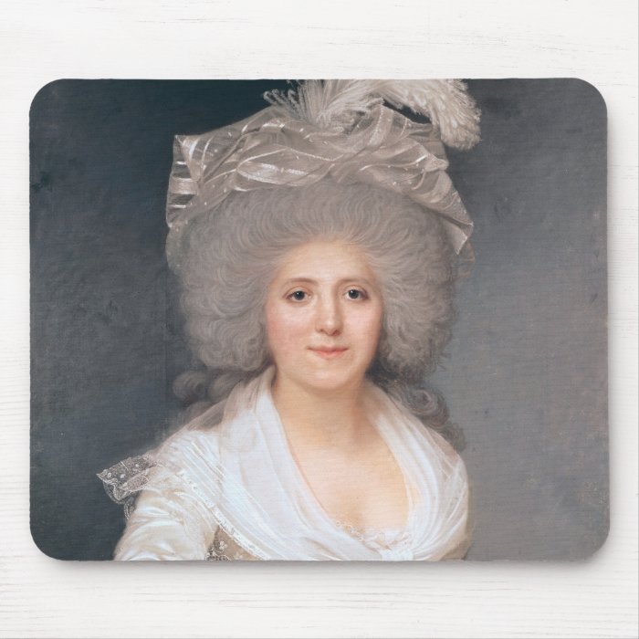 Portrait of Madame Jeanne Louise Henriette Campan Mouse Pads