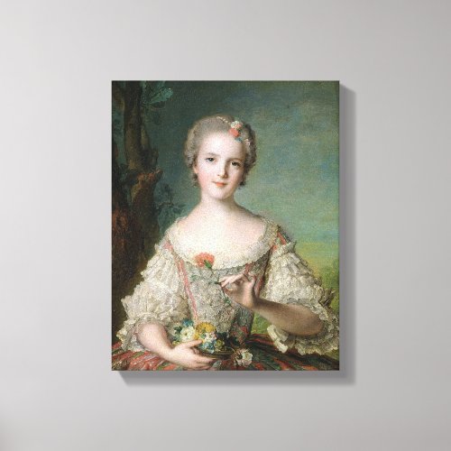 Portrait of Madame Louise de France Canvas Print