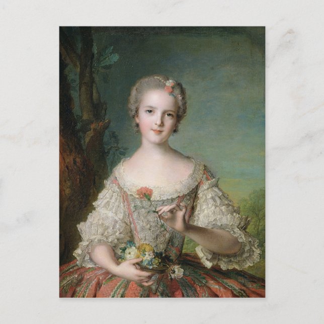 Portrait of Madame Louise de France Postcard (Front)