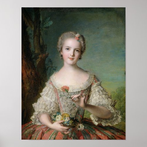 Portrait of Madame Louise de France Poster