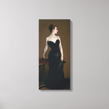 Portrait Of Madame X By John Singer Sargent  1884 Canvas Print by masterpiece_museum at Zazzle