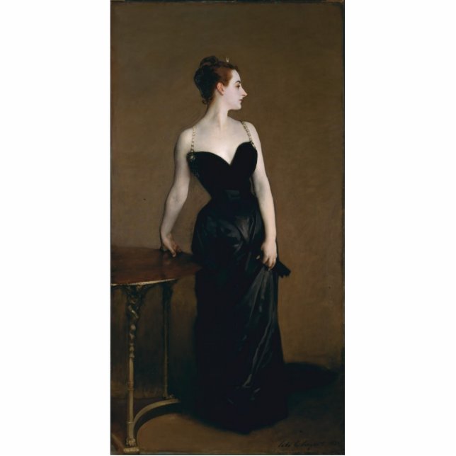 Portrait of Madame X by John Singer Sargent, 1884 Cutout (Front)